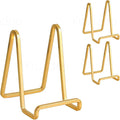 3 Pack 3 inch Metal Plate Stands by Kruodop