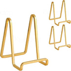 3 Pack 3 inch Metal Plate Stands by Kruodop