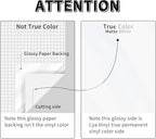 Glossy White Permanent Vinyl for Cricut - Image 3