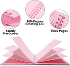 Vienrose DIY Scrapbook Album 8x8 Inch Hardcover Kraft Paper Scrap Book Photo - Image 3