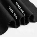 Black Felt Fabric 36" x 72" 1.6mm Thick Large Craft Sheet | Soft, Flexible Felt by MEDIANER