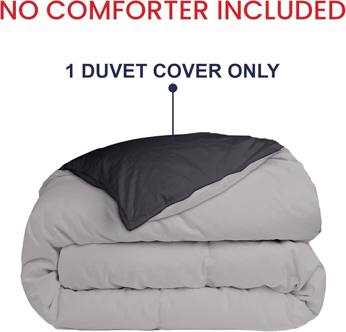 Kotton Culture 1 Pc California King Size Duvet Cover Only -100% Egyptian Cotton - Image 2