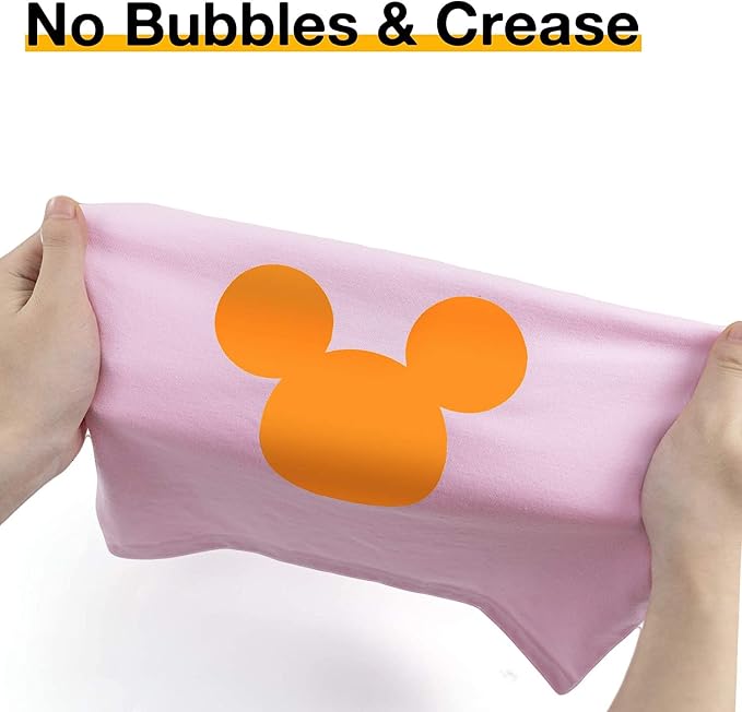 HTVRONT Heat Transfer Vinyl Orange HTV Rolls, Heat Transfer Vinyl - Image 5