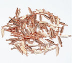 ALIMITOPIA 100pcs Alloy Feather Charms Pendants Easter Angel Wing Feather - Image 4