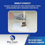Pro Grade - Paint Brushes - 12Ea 2.5" Angle Brushes - Image 6