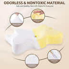 DONAMA Cervical Neck Pillow for Pain Relief, Odorless Contour Memory Foam - Image 5