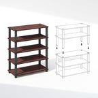 Furinno Turn-S-Tube Storage Shelves Set of 2, 3-Tier Stackable Standing Shelf - Image 4