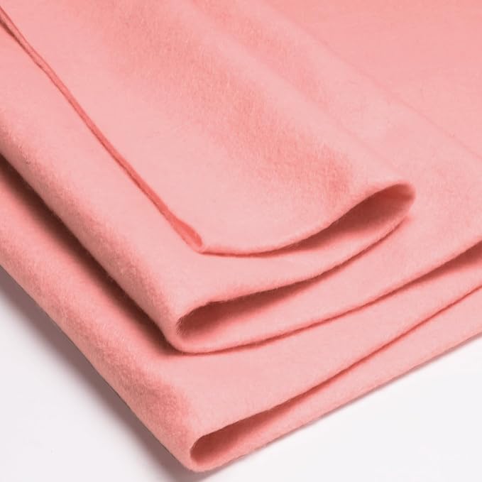 XSEINO Soft Felt Fabric, Large Single Piece, 36x108 Inch, 1.4mm Thick Nude Pink by XSEINOiscreating%EF%BC%81