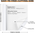 Lya Vinyl Glossy White Permanent Vinyl, Window & Home Decal - Image 2