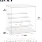 NONEMEY LED Acrylic Display Case, 5 Tier Display Case - Image 4