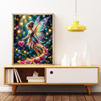 Colorful Wings Fairy with Hearts Diamond Painting Kits - Image 3