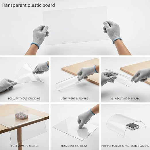 0.6mm Clear PET Plastic Sheet – High Impact Resistant Rigid Panel - Image 4