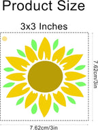 72 Pcs Flower Butterfly Stencils - Image 2