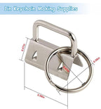 Key Fob Hardware, Key Lanyard, Keychain Making Kit Crafts DIY Supplies - Image 3
