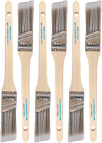Vermeer Paint Brushes, 1 Inch Angled Paint Brush, Trim & Cut-in, 6 Pack | - Image 9