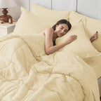 JOLLYVOGUE Twin XL Comforter Set, Ultra-Soft Bed in a Bag Twin XL Size 5 Pieces - Image 6