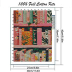 Bookshelf Cross Stitch Kits, Embroidery Starter Kit - Image 2