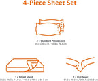 Amazon Basics Lightweight, Wrinkle-Free, Breathable Microfiber 4 Piece Bed - Image 6