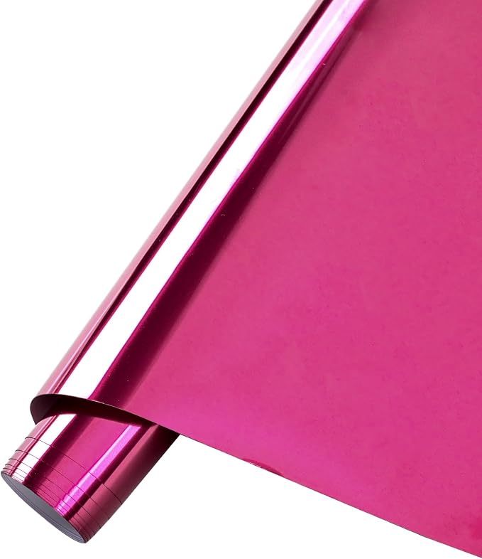 Tintnut Red Purple Holographic HTV Vinyl Roll, easy cut & weed, stretch washable by Tintnut