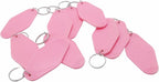 10pcs Blank Hotel Keychains Bulk Vintage Motel Keychain Vinyl HTV printing - Image 4