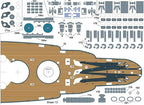 DAGIJIRD 1/250 Scale USS Arizona BB-39 Battleship Paper Model Set Ship Paper - Image 5