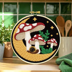 INFUNLY Moon Mushrooms Punch Needle Kit - Image 4