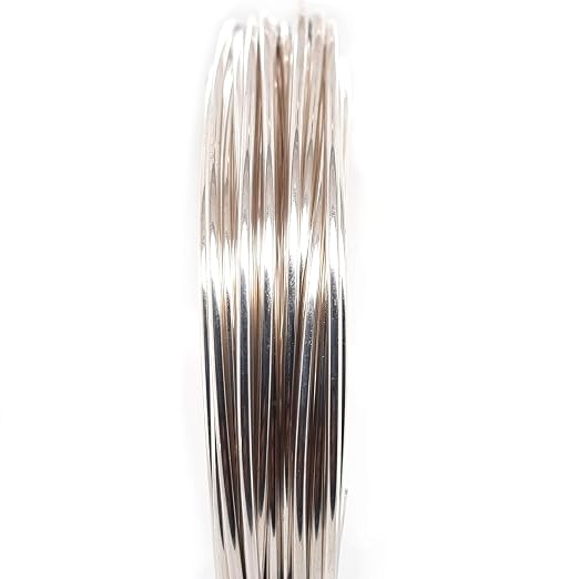 925 Sterling Silver Wire, 18 Gauge, Half Hard, 3FT by CRAFT WIRE | Sterling - Image 5