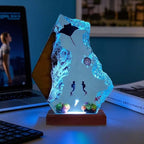 Handmade 3D Ocean Resin Lamp, USB Powered Resin Night Light - Image 6