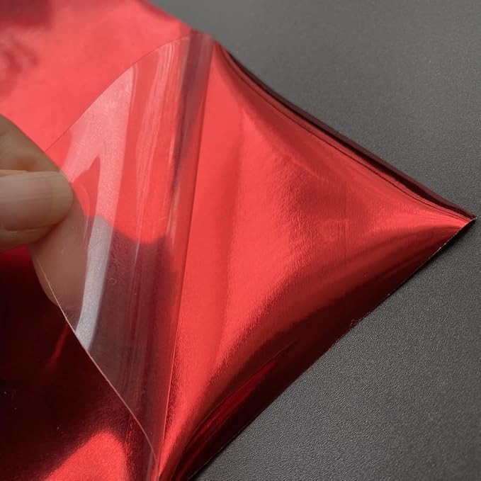 Red Foil HTV Heat Transfer Vinyl - Image 2