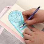 1PCS Multifunctional Geometric Ruler Geometric Drawing Template Measuring Tool - Image 9