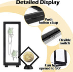 6 Pcs 3D Floating Display Case, Challenge Coins Display Holder Frame - Image 2