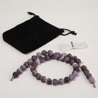 10mm Matte Amethyst Bead, 15-Inch Matte Round Loose Stone Beads - Image 7
