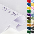 White Felt Fabric Sheet 72" X 36", 1.4mm Thick Large Soft Durable Flexible by MITINU