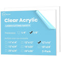 CALPALMY 12x16 Inch Clear Acrylic Sheet by CalPalmy