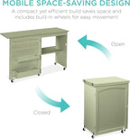 Best Choice Products Folding Sewing Table Multipurpose Craft Station & Side Desk - Image 5