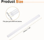 HARFINGTON 10pcs Hot Glue Sticks 0.43" Dia x 7.48" Long EVA Mini Hot Melt - Image 2