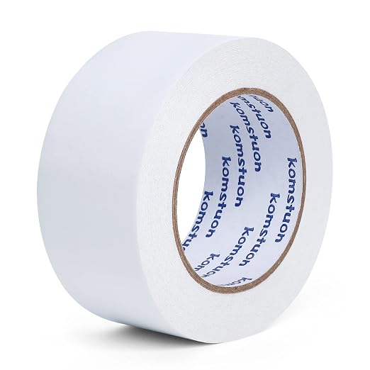 Double Sided Tape 2 Inch x 36 Yards, 1 Rolls Double-Sided Adhesive Tape by komstuon
