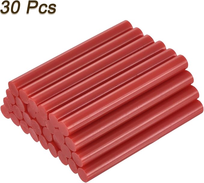 uxcell 30pcs 11mm x 100mm Mini Hot Glue Gun Sticks 4-inch x 0.43-inch High - Image 3