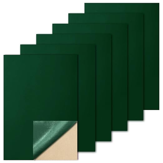 Biaungdo Self Adhesive Felt Sheets, Dark Green, 8 x 12 Inch | A4 Size, Felts - Image 7