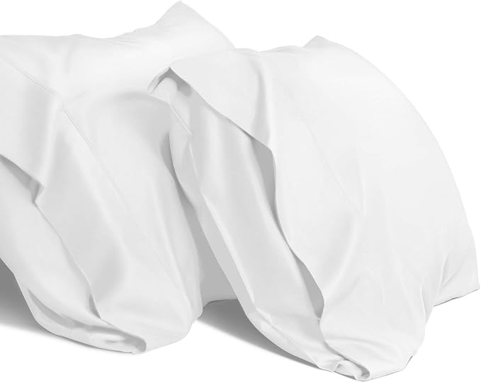 WishSmile Standard Pillow Cases Cooling Pillowcases Set of 2 Breathable Cool by WishSmile