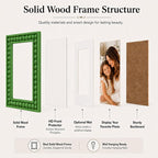 Solid Wood 4x6 Picture Frame Beaded Frame - Image 4