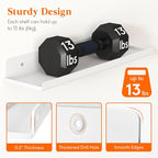 Lifewit Floating Shelves for Wall, Acrylic Display Shelf Wall Mounted for Figure - Image 3