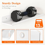 Lifewit Floating Shelves for Wall, Acrylic Display Shelf Wall Mounted for Figure - Image 3