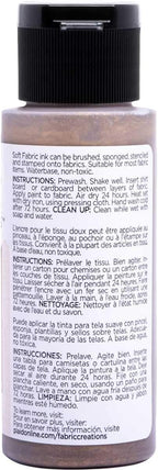 Fabric Creations Fabric Paint, 2 oz, Metallic Bronze - Image 2