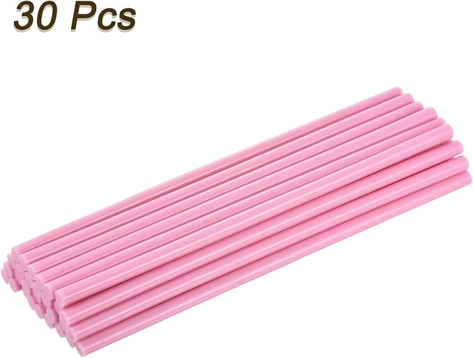 uxcell 30pcs Full Size Hot Glue Gun Sticks 8-inch x 0.27-inch High Sticky Small - Image 3