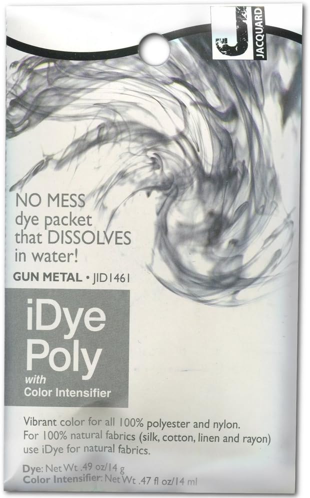 Jacquard iDye Fabric Dye 14 Grams-Gun Metal by Jacquard
