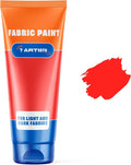 Red Fabric Paint 2 fl. oz Tube – Permanent Fabric Paint Red by 7+Artists