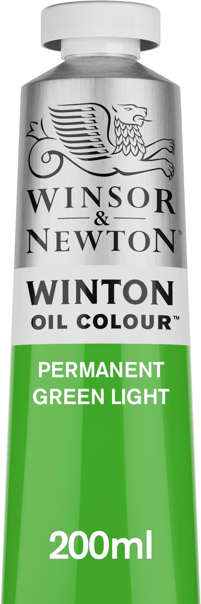 Winsor & Newton Winton Oil Color, 200ml Tube, Permanent Green Light by WinsorNewton
