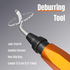 AFA Tooling - Silver Deburring Tool - Works on Metal, PVC Pipes, Plastic and 3D - Image 2