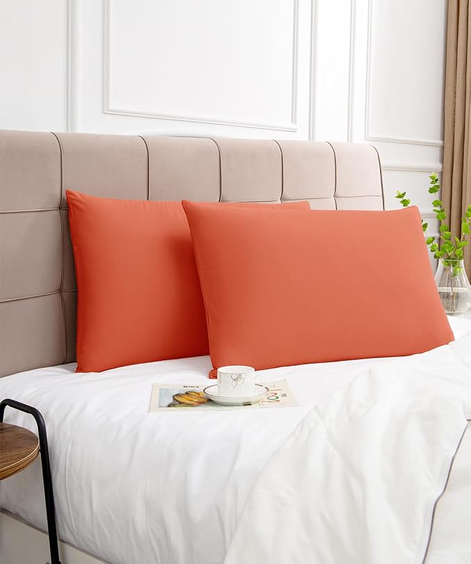 Warmstar Cotton Pillow Cases King Size Set of 2, 600 Thread Count Pillowcases - Image 6
